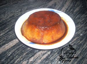Una foto de Flan de huevo en 10 minutos