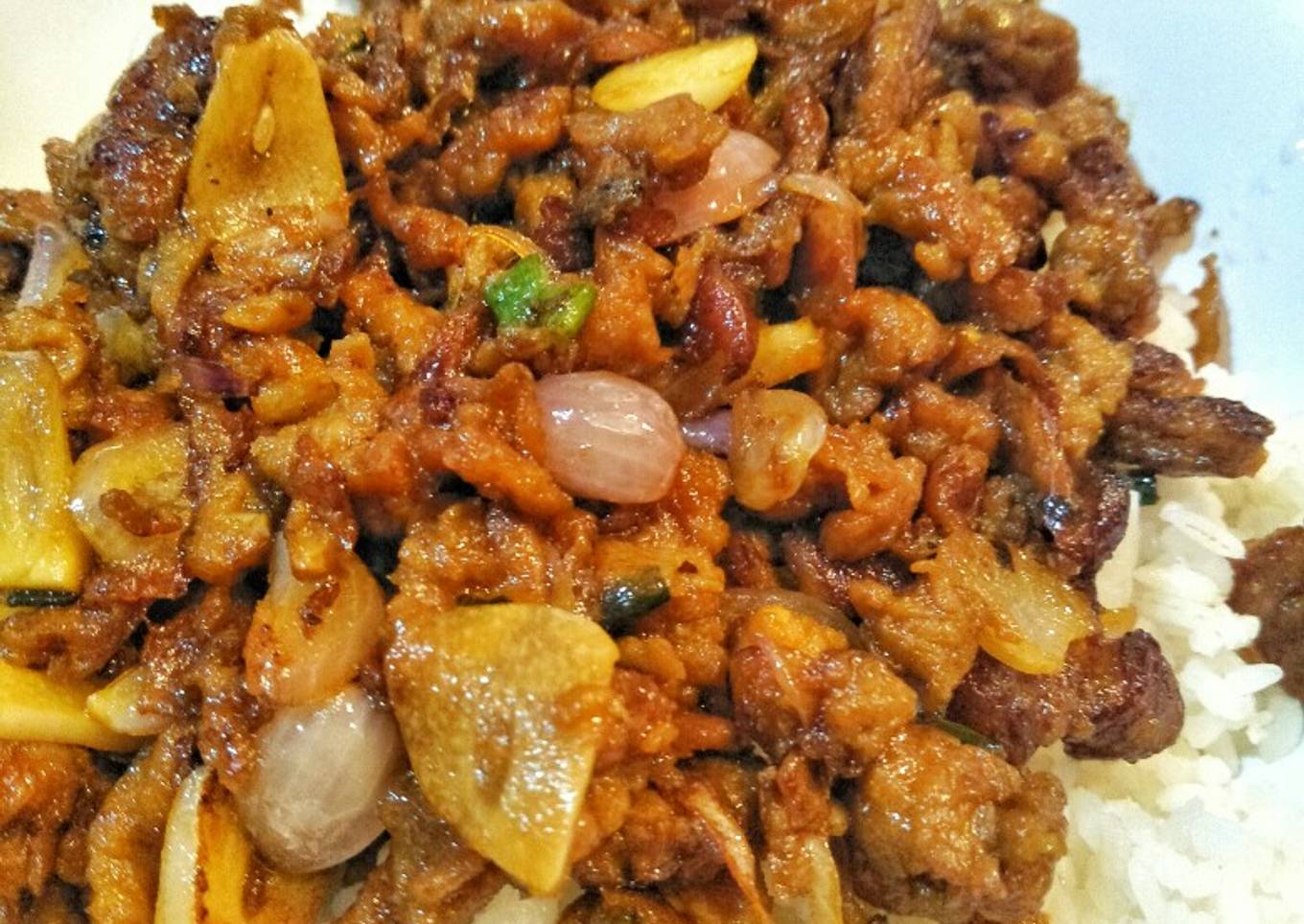 Nasi Telur Kecap (cocok untuk pas mager&laper!unik&enak bgt!)