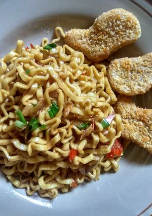 Foto resep Mi setan pipih pedas