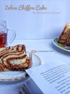 Foto resep Zebra Chiffon Cake