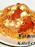 Mozzarella Cheese and Tomato Sauce Pasta
