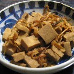 A picture of Macrobiotic: Simmered Dried Daikon Radish and Koya Tofu.