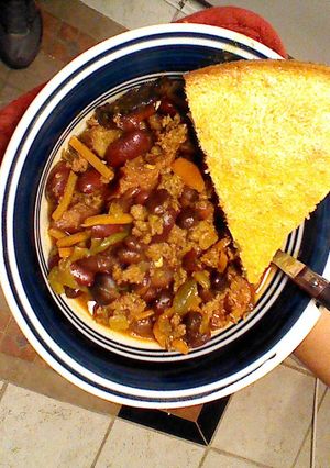 A picture of CrockPot Chili.
