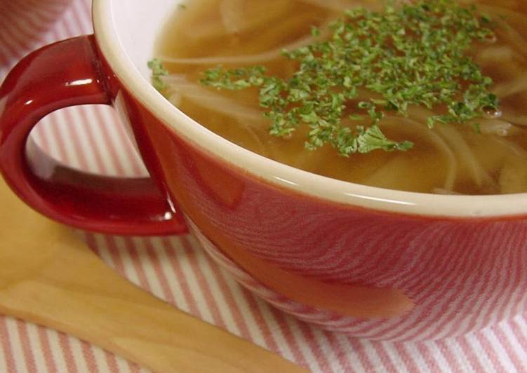 How to Make Perfect Onion and Ginger Soup
