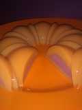 Puding jeruk lapis anggur