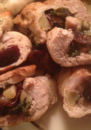 A picture of Harvest Stuffed Pork.