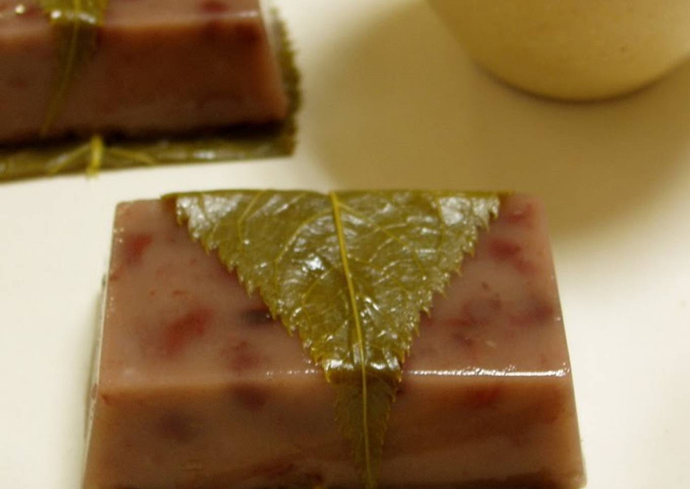 Mizu-yokan (Soft Sweet Bean Paste) Flavored with Rum