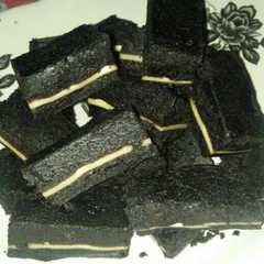 รูปของ Oreo cake kukus