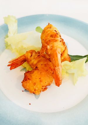 Hình của món Tôm cuộn Ai Cập (Hoặc Tôm cuộn khoai tây).