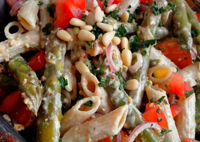 How to Prepare Super Quick Homemade whopping wholegrain-pasta salad