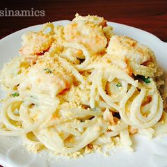 A picture of Creamy Shrimp Pasta.