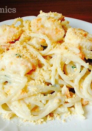 A picture of Creamy Shrimp Pasta.
