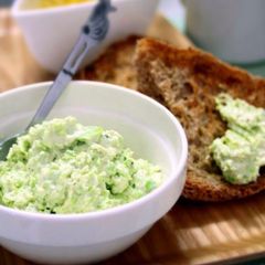A picture of Fava Bean Dip (Dairy-Free Version added).