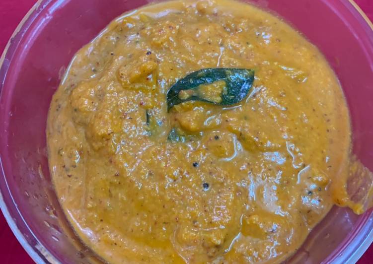Easiest Way to Sweet and sour yellow pumpkin (mangalore style)