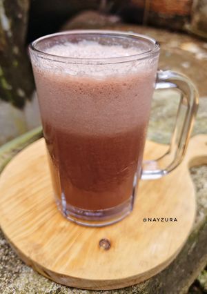 Foto resep Es Jus Coklat Simpel