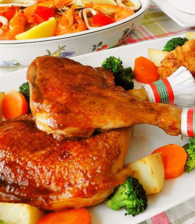 tiptoe ROASTED WHOLE CHICKENクリスマスオブジェクト Roasted Whole Chicken With Root Vegetables. - Healthy Elizabeth