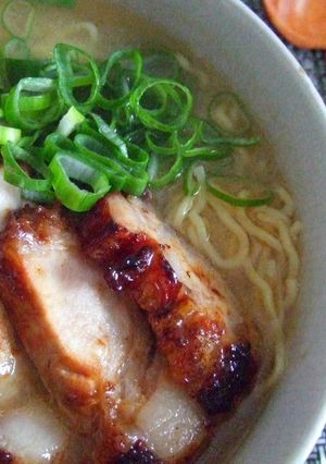 A picture of Simple and Authentic Miso Ramen Soup.