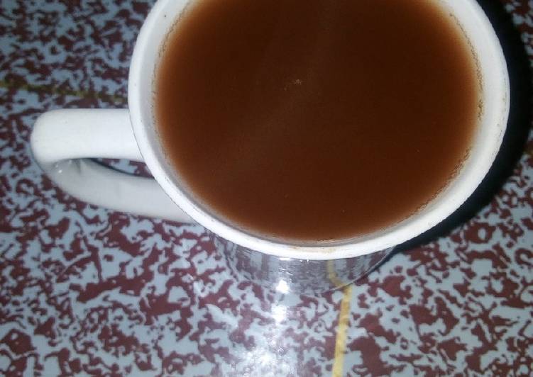 Black chocolate tea