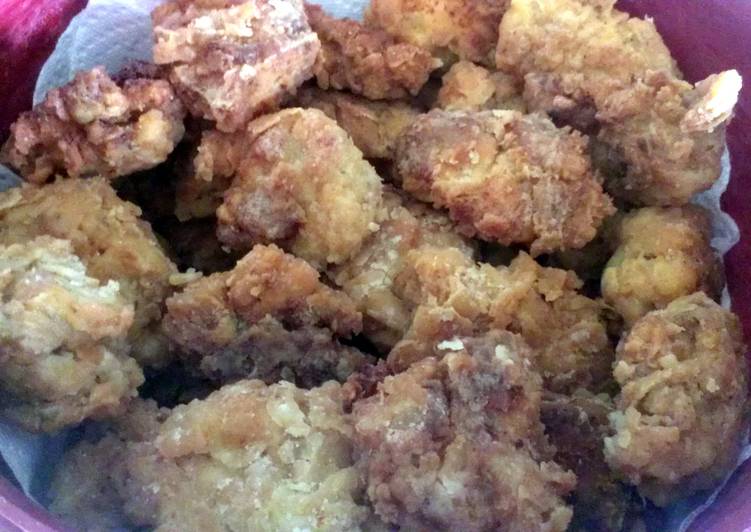 Steps to Prepare Super Quick Homemade Crunchy Chicken Tid-Bits