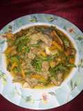 Tumis daging sayuran