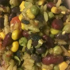 A picture of Mexican Succotash.