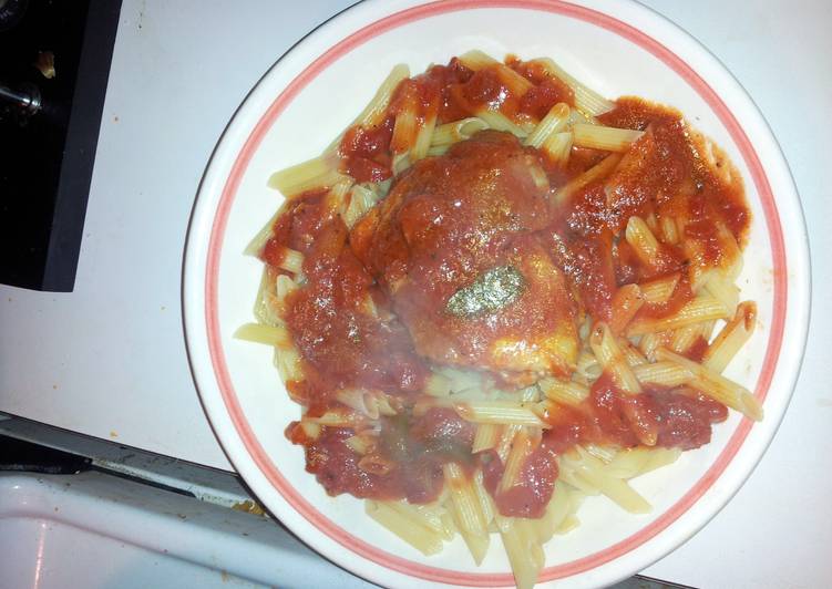 How to Make Super Quick Homemade Chicken Cacciatore