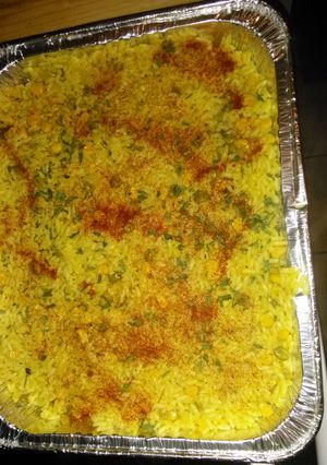 A picture of Preacher Paul Yellow Rice Special.