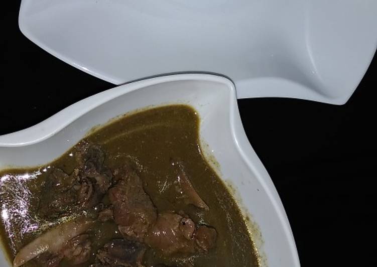 Tuwo and baobab soup