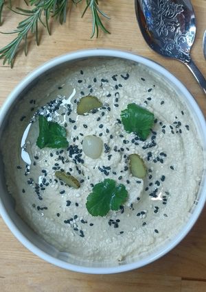Une photo de 🌿Houmous au topinambour