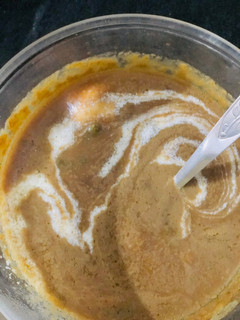 A picture of Pumpkin soup.