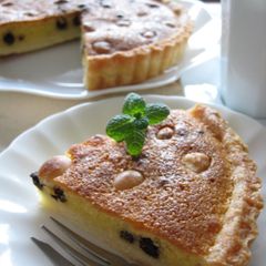 A picture of Hazelnut Rum Tart.