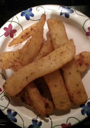 A picture of Tinklee's Seasoned Steak Fries.