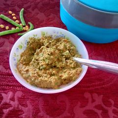 A picture of Gavarfali ki chutney.