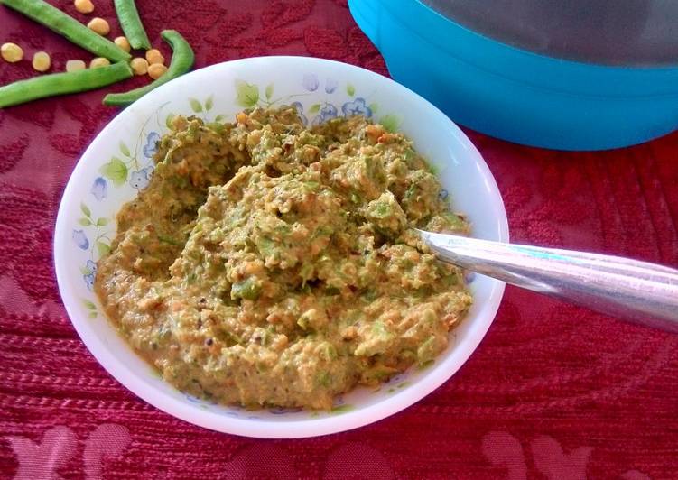 Easy Cheap Dinner Gavarfali ki chutney