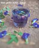 Tisane Bunga Telang mix sea lavender, globe amaranth & jeruk nipis