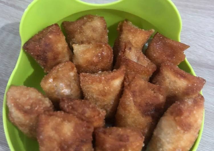 Langkah meracik Samosa isi ayam Anti Gagal