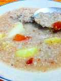 Sopa de morón como la de la abulieta ❤️