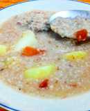 Sopa de morón como la de la abulieta ❤️
