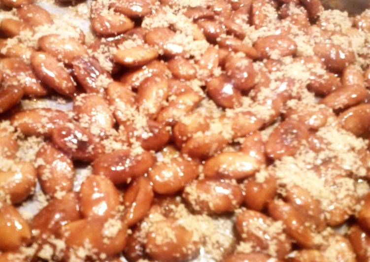 Easiest Way to Prepare Award-winning Honey Roasted Almonds