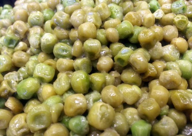 Easiest Way to Make Super Quick Homemade Peas w/ Honey Mustard