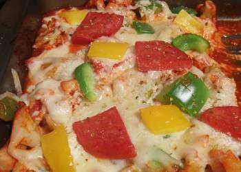 Easy Make Recipe Cauliflower Pizza Casserole Most Delicious