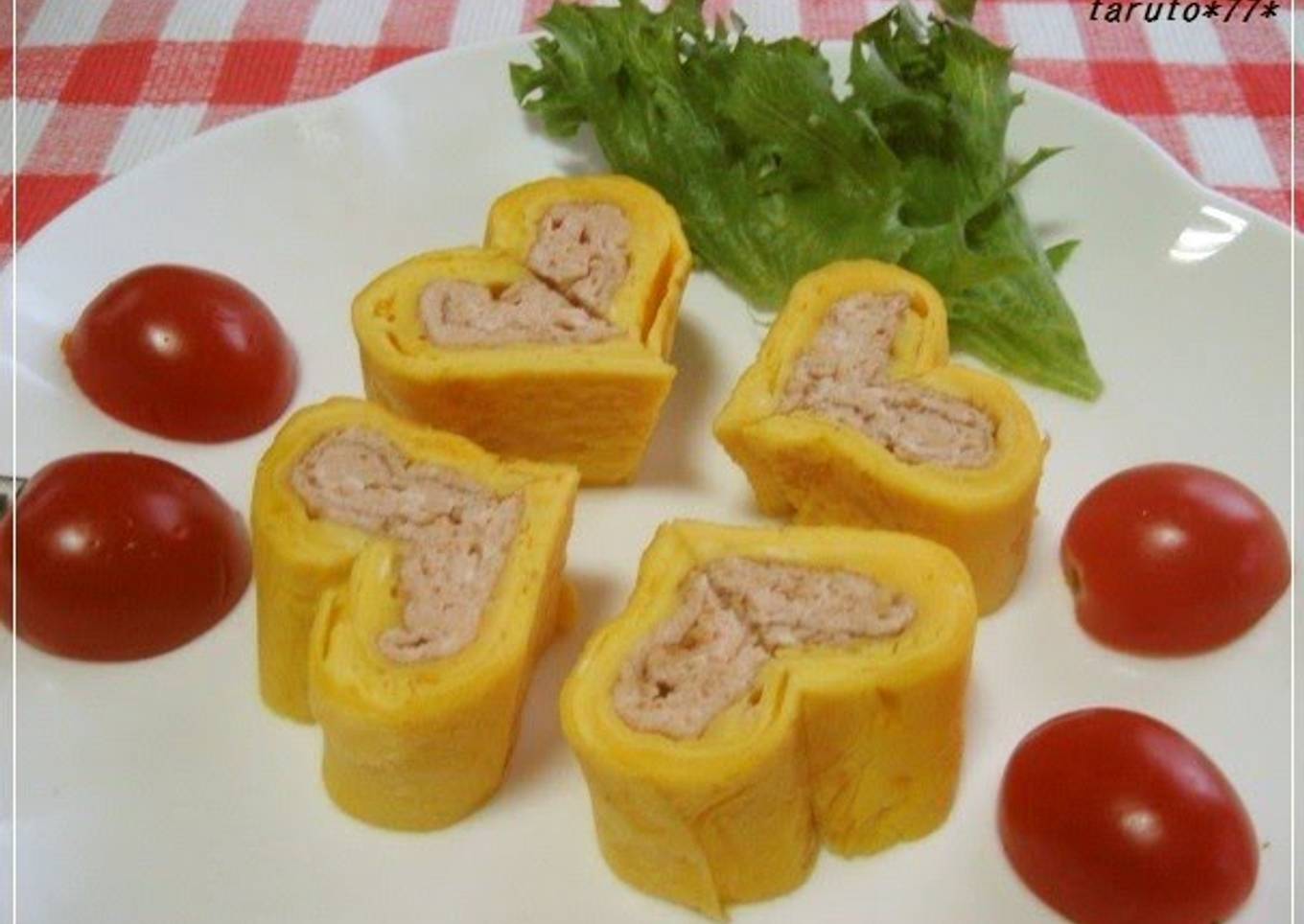 Kyaraben Side Item Heart Tamagoyaki