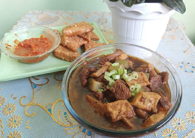 Resep Rawon Bumbu Instan, Lezat