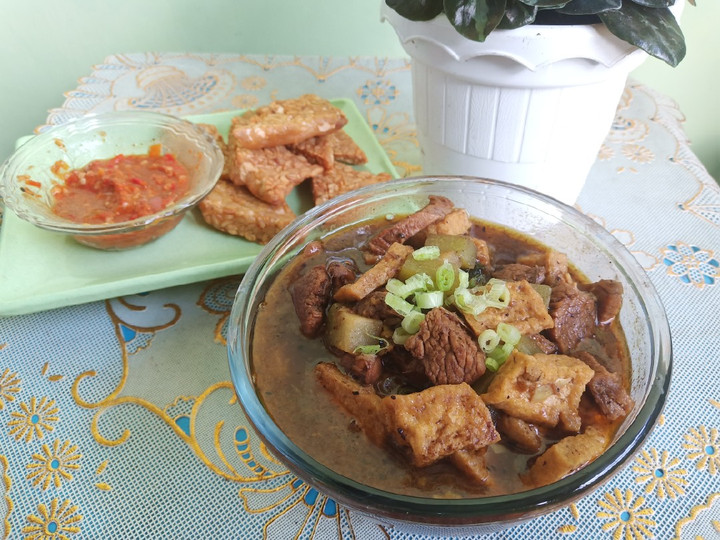 Resep Rawon Bumbu Instan, Lezat