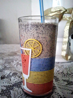 A picture of Oreo milkshake.