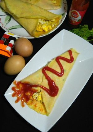 Foto resep Crepes Sayuran