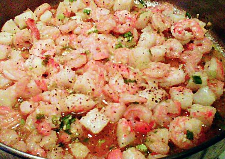 Steps to Make Any-night-of-the-week Peppered Shrimp &amp; Lobster