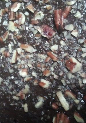 A picture of No bake dark chocolate fudge.