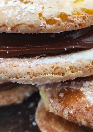Una foto de Alfajores de vainillas