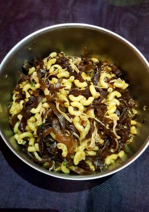 Foto resep Tumis makaroni jamur